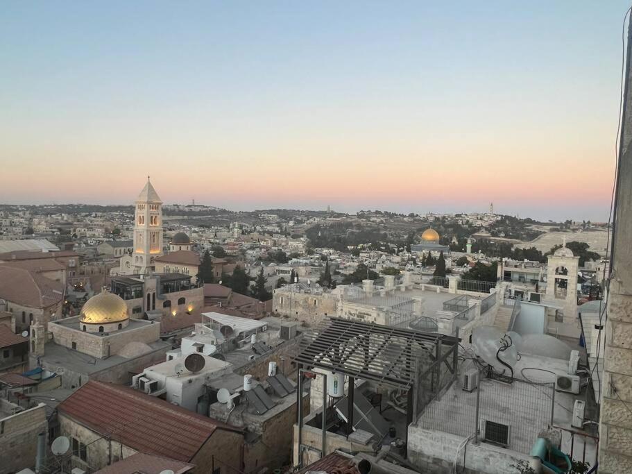 Very Nice Apartment With View Of All The Old City Ierusalim Exterior foto