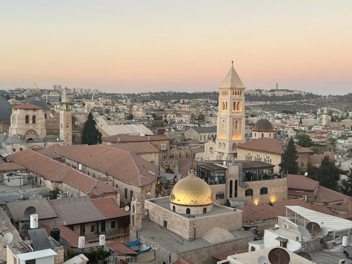 Very Nice Apartment With View Of All The Old City Ierusalim Exterior foto